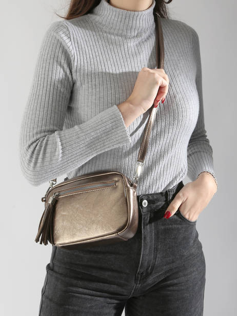 Cross Body Tas Venus Miniprix Bruin venus F2308 ander zicht 1